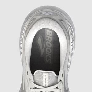 BROOKS ADRENALINE GTS 23 WOMENS WHITE OYSTER SILVER