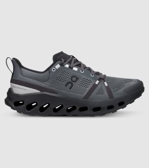 ON CLOUDSURFER MENS ALL BLACK | The Athlete's Foot