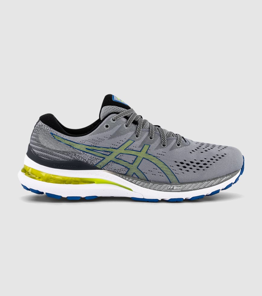 Asics Gel-Kayano 28 Running Shoes Mens 11.5 Gray store White Low Top Athletic Trainer