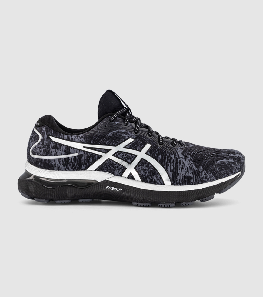 ASICS GEL NIMBUS 24 PLATINUM MENS CARRIER GREY PURE SILVER The Athlete s Foot