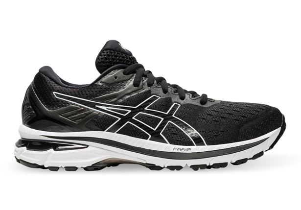 ASICS GT 2000 9 WOMENS BLACK WHITE