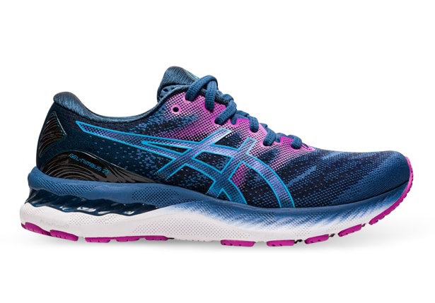 ASICS GEL NIMBUS 23 WOMENS GRAND SHARK DIGITAL AQUA The Athlete s Foot