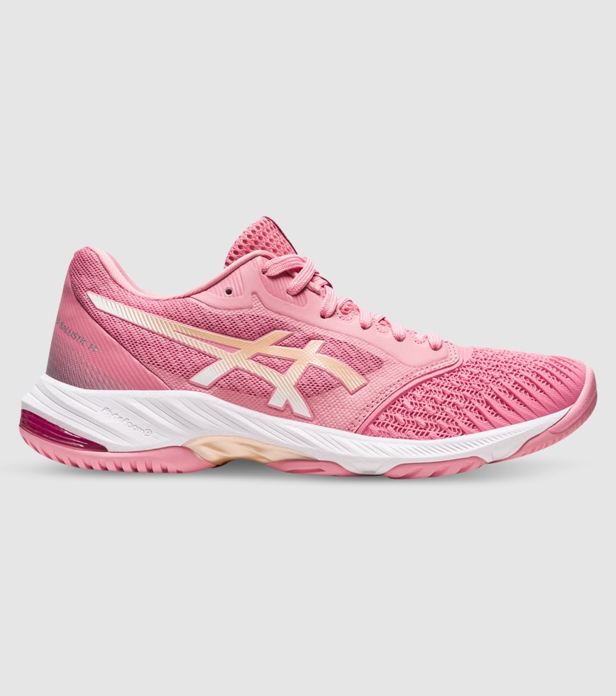 ASICS NETBURNER BALLISTIC FF 3 WOMENS FRUIT PUNCH CHAMPAGNE The Athlete s Foot