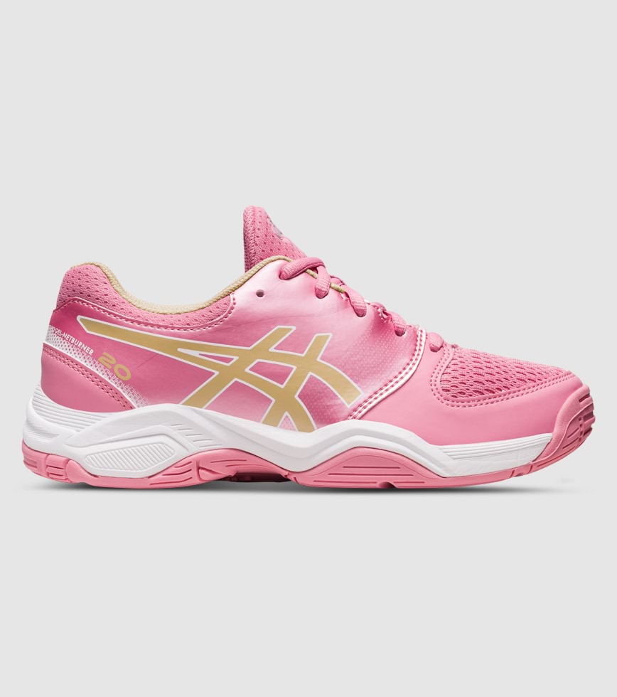 ASICS GEL NETBURNER 20 GS KIDS FRUIT PUNCH CHAMPAGNE The Athlete s Foot