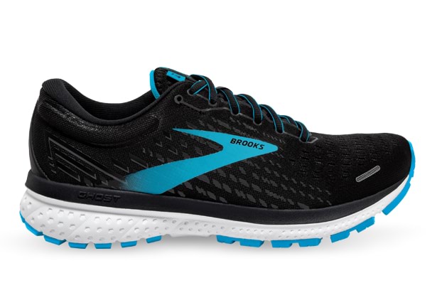 BROOKS GHOST 13 D WOMENS BLACK TURQUOISE The Athlete s Foot