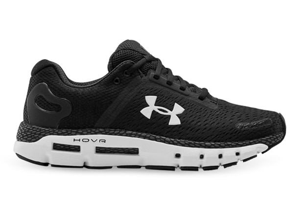 UNDER ARMOUR MENS HOVR INFINITE 2 STANDARD MENS BLACK JETGRAY WHITE