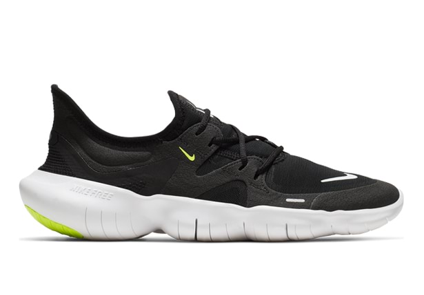 NIKE FREE RN 5.0 WOMENS BLACK WHITE ANTHRACITE VOLT