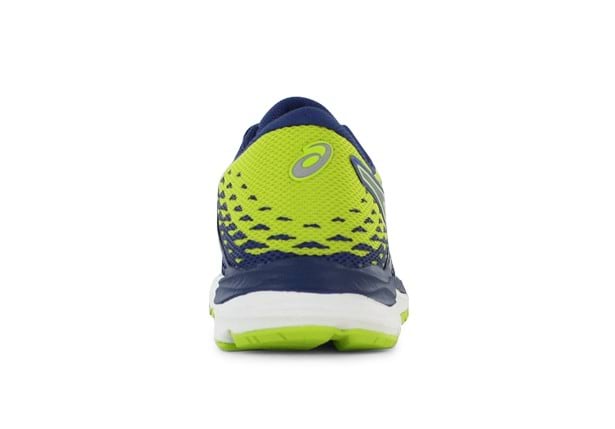 ASICS GEL CUMULUS 19 GS KIDS PEACOAT ENERGY GREEN Blue Grade School Senior Boys Running Shoes