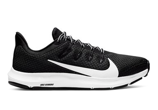 NIKE QUEST 2 WOMENS BLACK WHITE Black Womens Neutral Running Shoes