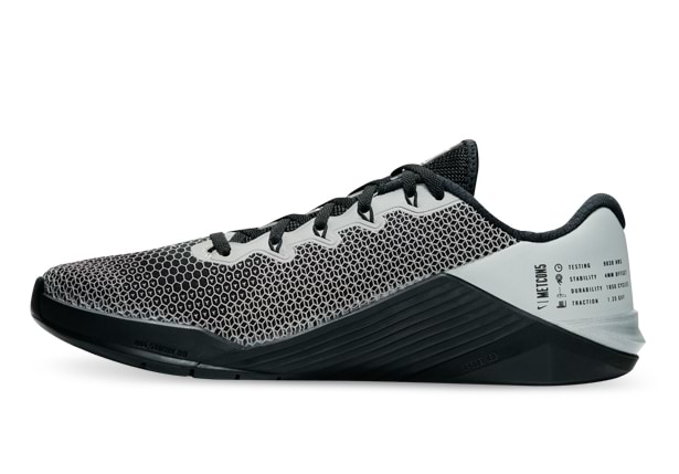 NIKE METCON 5 X MENS BLACK BLACK SILVER The Athlete s Foot NZ