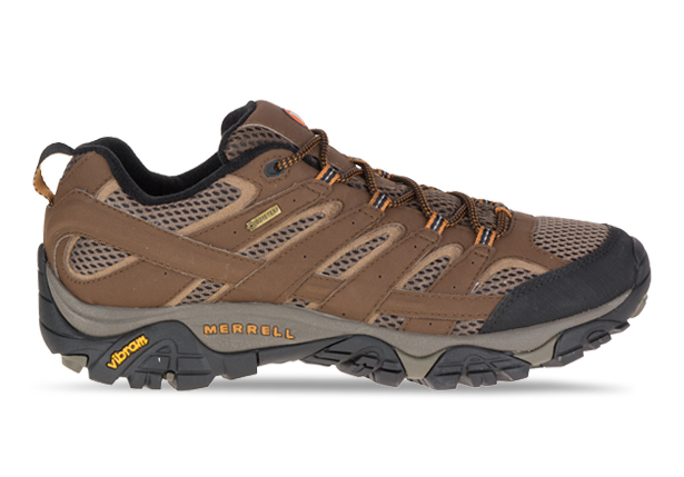 MERRELL MOAB 2 GORE TEX MENS EARTH Brown Mens Outdoor Shoes