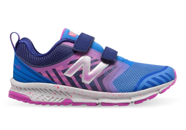 NEW BALANCE FUELCORE NITREL TRAIL GS KIDS BLUE PINK