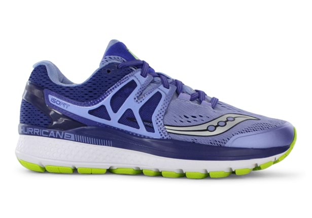 SAUCONY HURRICANE ISO 3 WOMENS PURPLE NAVY Purple Womens Supportive Running Shoes