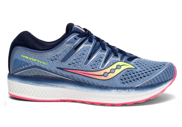 SAUCONY TRIUMPH ISO 5 WOMENS BLUE NAVY Blue Womens Cushion Running Shoes