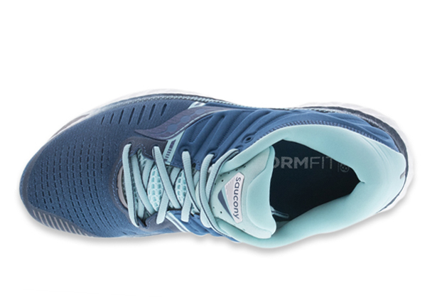 SAUCONY HURRICANE 22 WOMENS BLUE AQUA Blue Supportive Womens Running Shoes