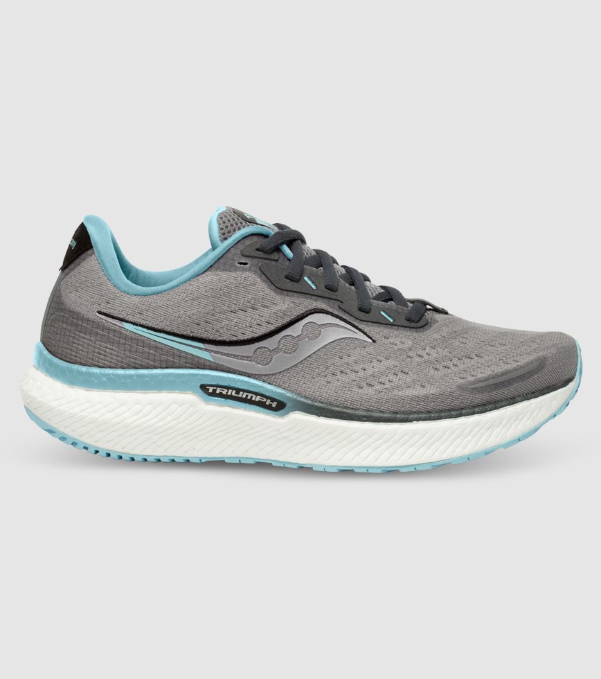 SAUCONY TRIUMPH 19 D WOMENS ALLOY CONCORD The Athlete s Foot