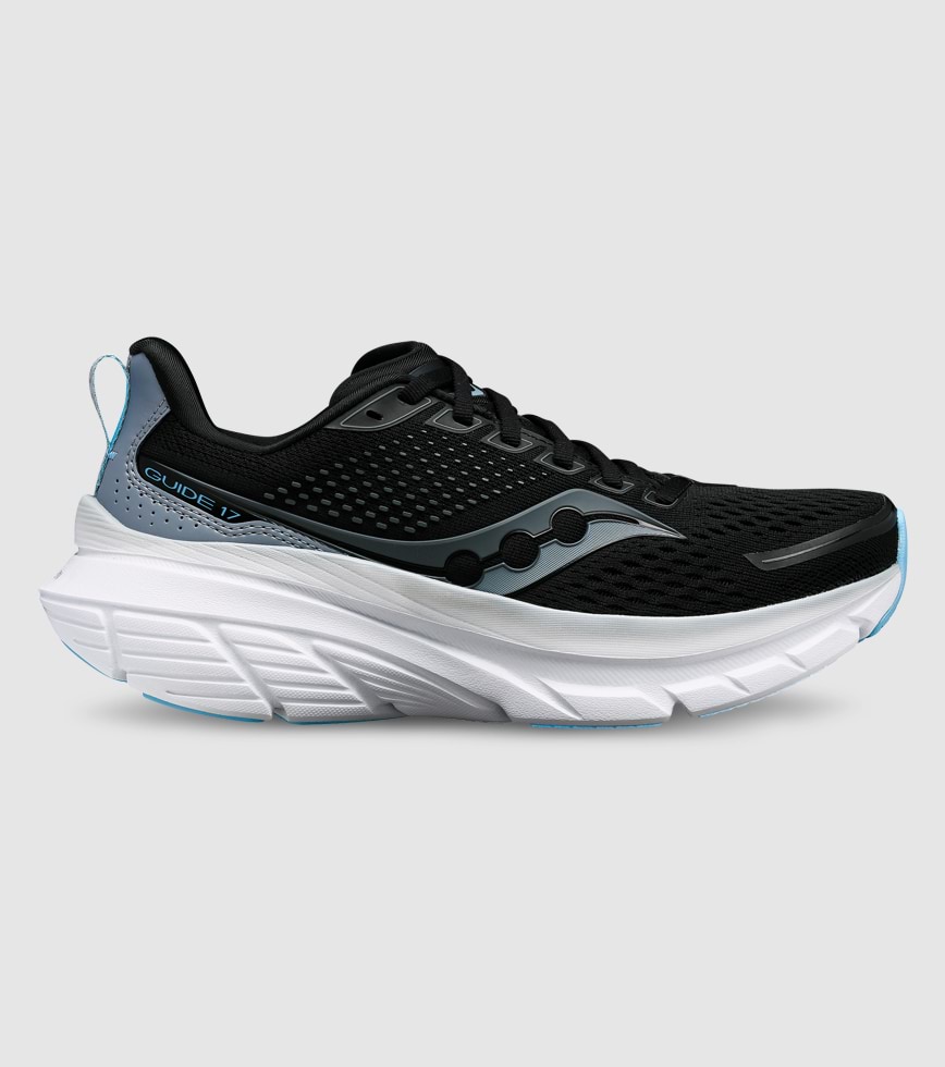 Saucony guide womens black on sale