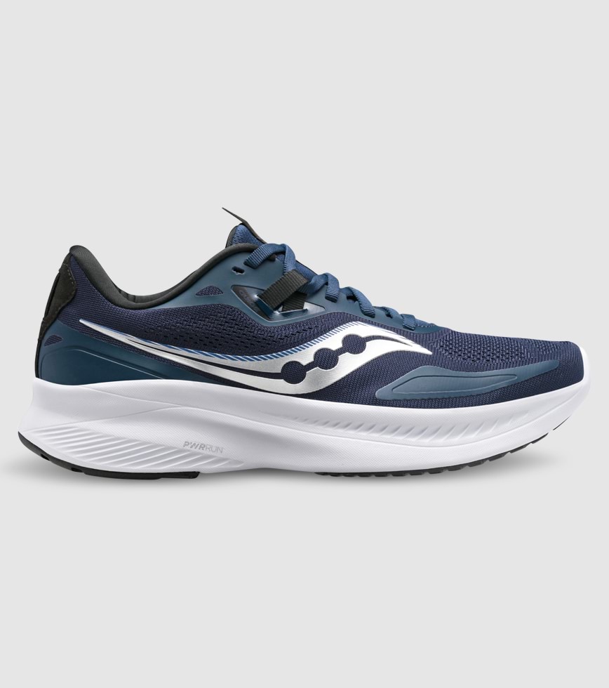 Saucony guide mens silver on sale