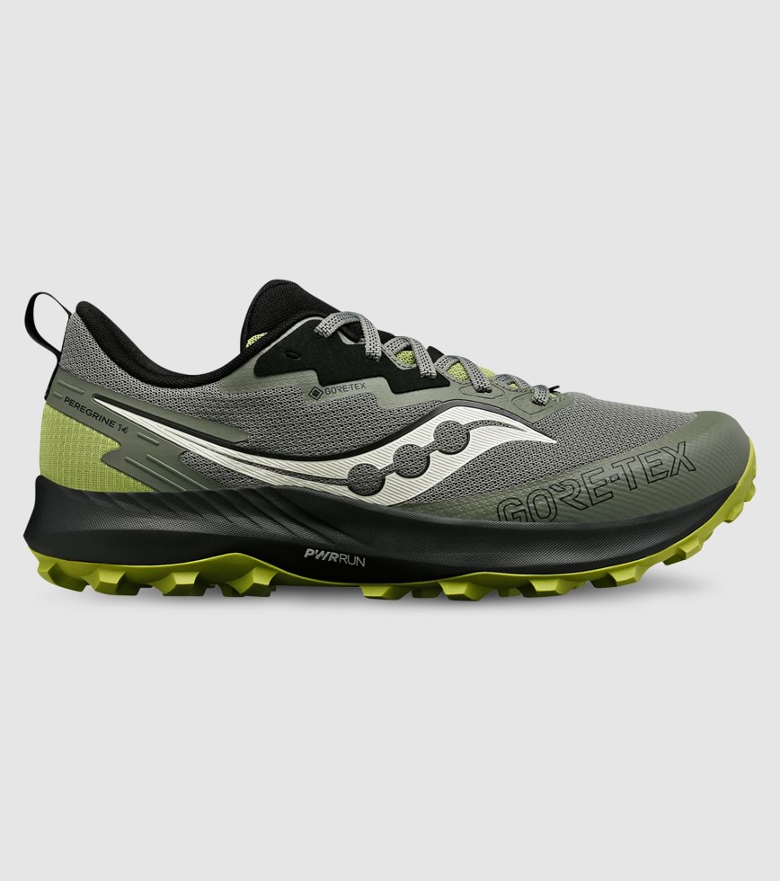 Green saucony mens best sale