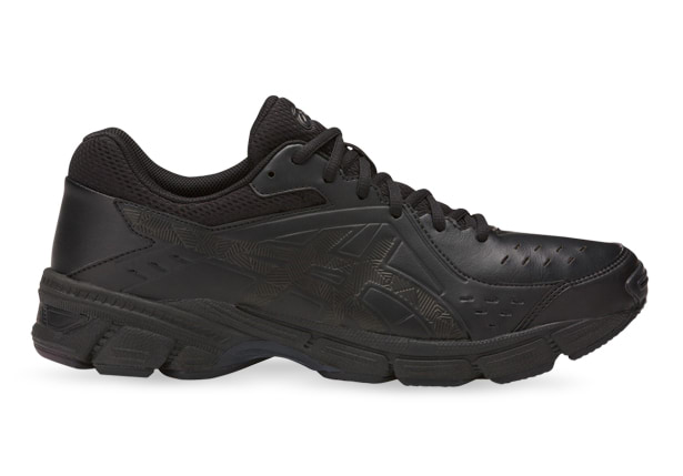 Asics men's leather shoes hotsell