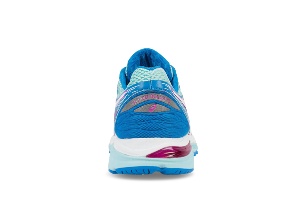 ASICS GEL CUMULUS 18 WOMENS AQUA SPL WHT PINK GLW The Athlete s Foot