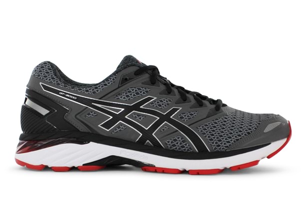 ASICS GT 3000 5 2E MENS CARBON BLACK Grey Mens Supportive Running Shoes