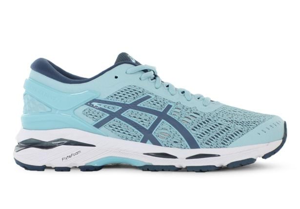 ASICS GEL KAYANO 24 WOMENS PORCELAIN BLUE SMOKE Blue Womens Supportive Running Shoes