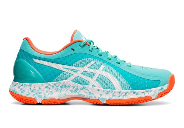 Asics white netball on sale trainers