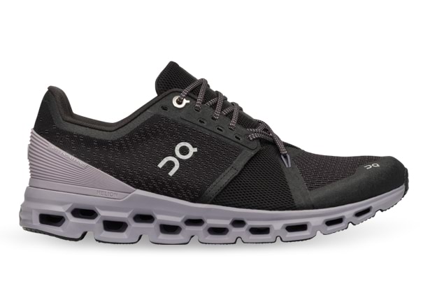 ON Women's Cloudstratus 2.0 Road Running Shoes - All Black - The Athlete's  Foot