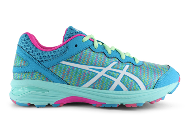 Asics gel professional 14 island blue junior sales netball trainers