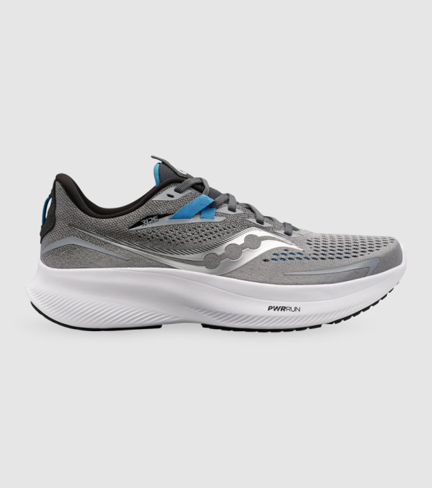 SAUCONY RIDE 15 MENS ALLOY TOPAZ