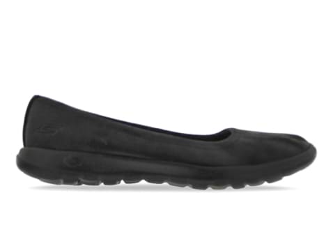 SKECHERS GO WALK LITE GEM WOMENS BLACK BLACK