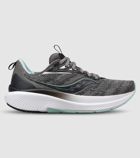 SAUCONY ECHELON 9 D WOMENS CHARCOAL ICE The Athlete s Foot