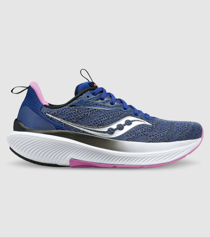 SAUCONY ECHELON 9 (D WIDE) WOMENS INDIGO GRAPE | The Athlete's Foot