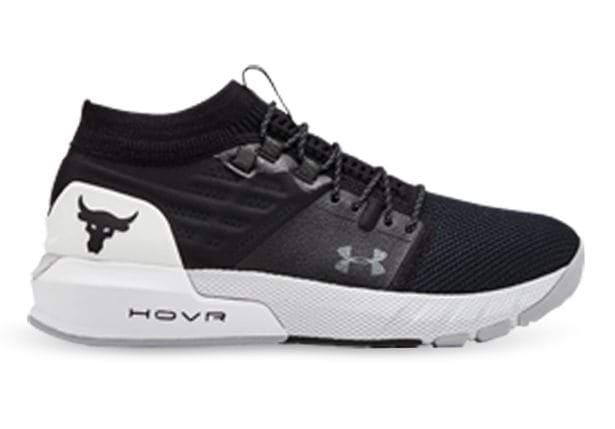 under armour white and black shoes