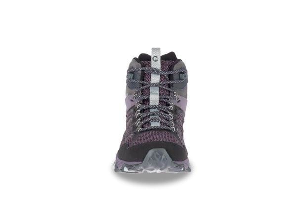 Merrell Moab Fst 2 Mid Gore Tex Womens Granite Shark Silver Womens Outdoor Shoes