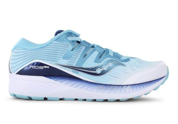 SAUCONY RIDE ISO WOMENS WHITE BLUE 
