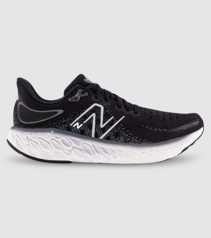 NEW BALANCE FRESH FOAM X 1080 V12 (2E) MENS BLACK WHITE | The Athlete's ...