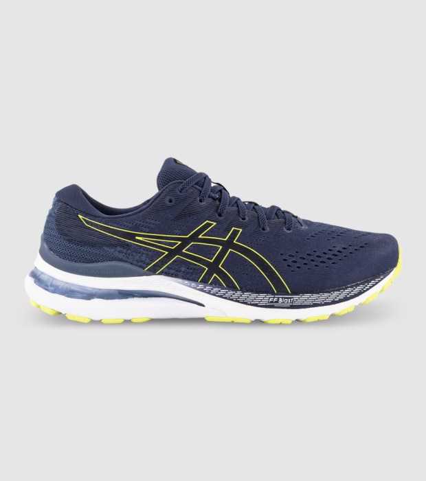 Asics gel kayano 23 men's shoes thunder blue/yellow hotsell