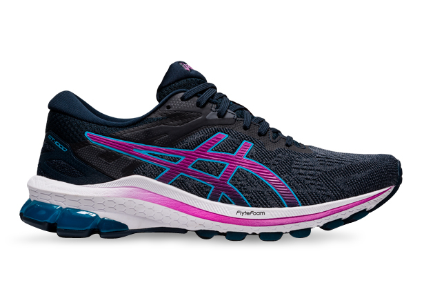 ASICS GT 1000 10 WOMENS D WOMENS FRENCH BLUE DIGITAL GRAPE The Athlete s Foot