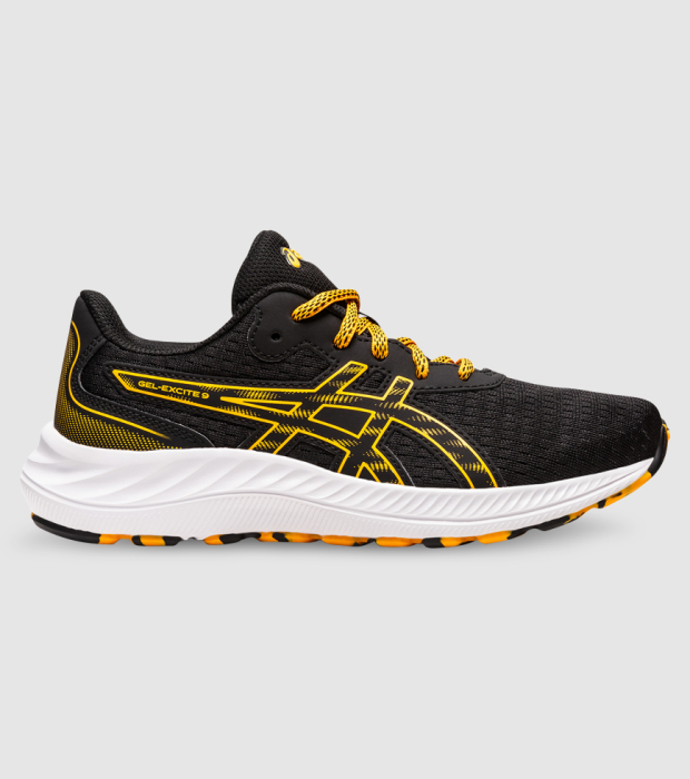 ASICS GEL EXCITE 9 GS KIDS BLACK AMBER The Athlete s Foot