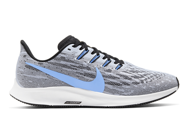 NIKE AIR ZOOM PEGASUS 36 MENS WHITE UNIVERSITY BLUE BLACK