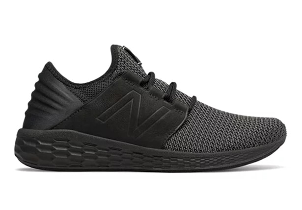 NEW BALANCE CRUZ v2 MENS BLACK MAGNET Black Mens Lifestyle Gym Running Shoes