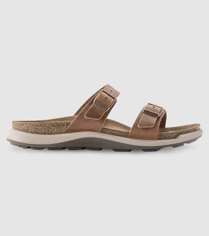 BIRKENSTOCK SIERRA CROSS TOWN OILED LEATHER WOMENS SLIDE