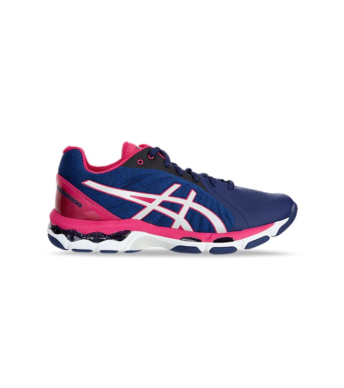 ASICS GEL-NETBURNER 19 (D) WOMENS INDIGO BLUE SILVER