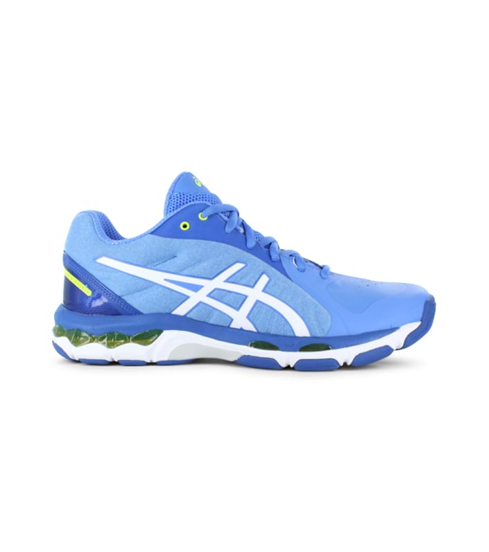 ASICS GEL-NETBURNER 19 (D) WOMENS BLUE COAST WHITE