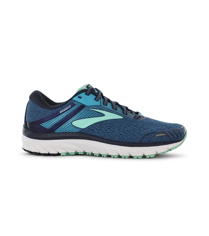 BROOKS ADRENALINE GTS 18 WOMENS NAVY TEAL MINT