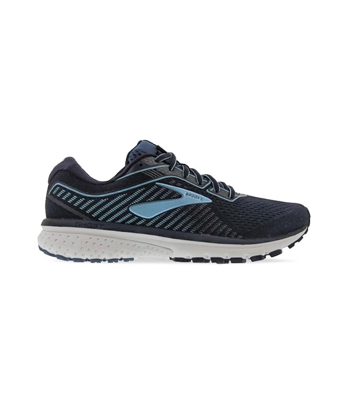 BROOKS GHOST 12 (D) WOMENS NAVY STELLAR BLUE