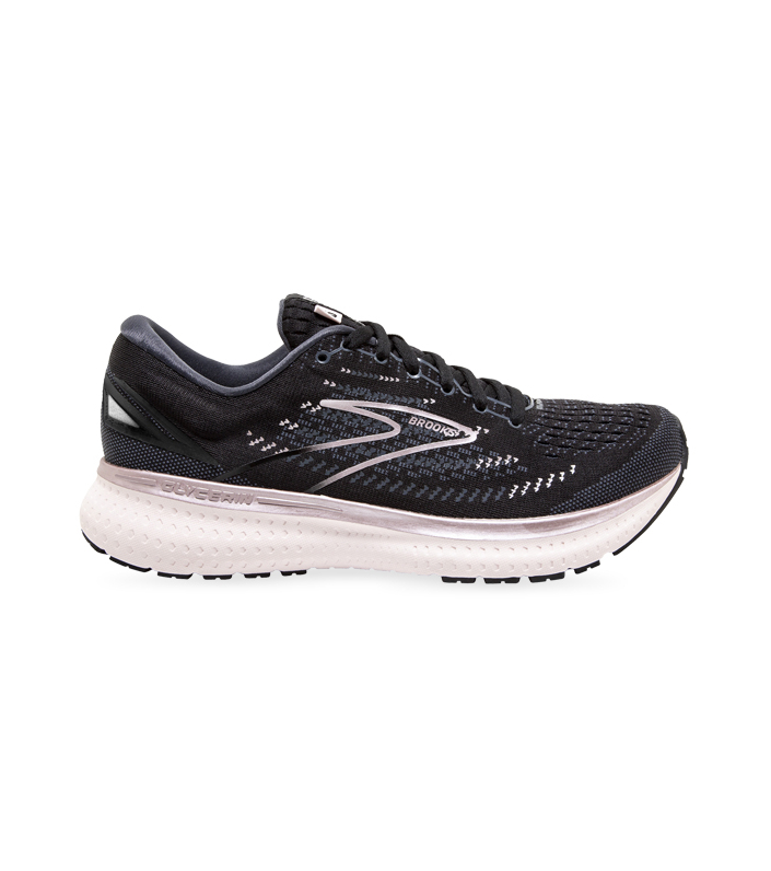 BROOKS GLYCERIN 19 WOMENS BLACK OMBRE METALLIC