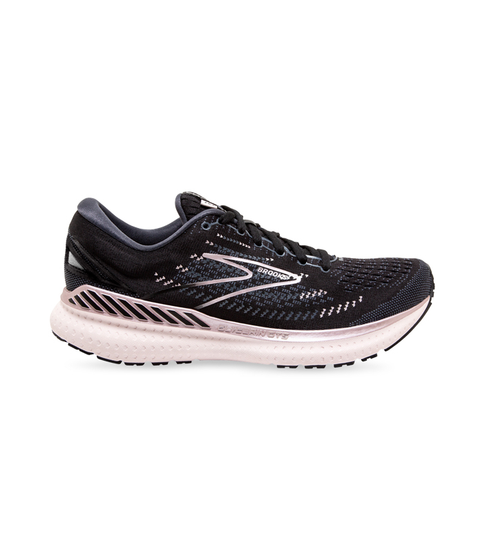 BROOKS GLYCERIN GTS 19 WOMENS BLACK OMBRE METALLIC